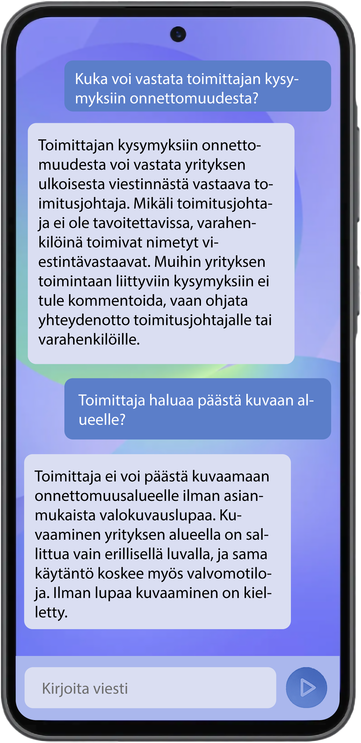Puhelin-teksteillä