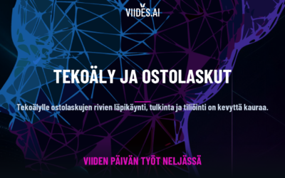 Tekoäly ja ostolaskut